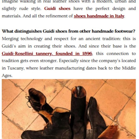 GUIDI 788Z Handmade 100%HORSE LEATHER Boot 38 Superior Horse Leather boot - Picture 15 of 16